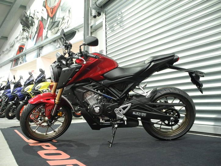 Motorrad Honda Cb125r Rot Silber Blau Neo Sports Café Baujahr 0