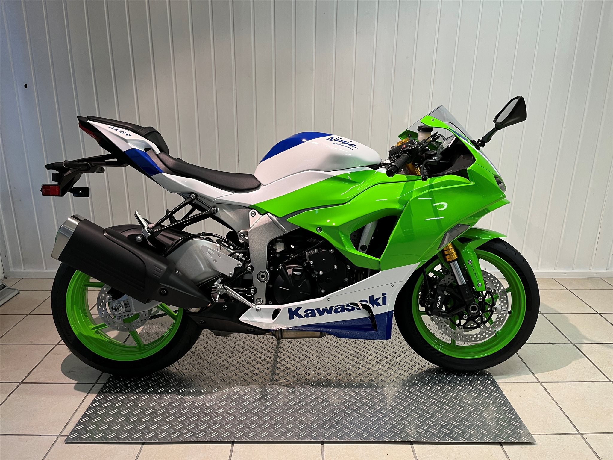 Motorrad Kawasaki Ninja ZX6R 40th Anniversary Edition, Baujahr 2024