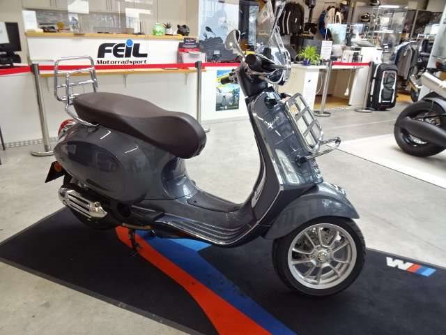 Motorrad Vespa Primavera Touring Grau E Grigio Neufahrzeug