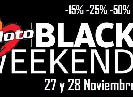 BENIMOTO BLACK WEEKEND / 27-28 Noviembre Los próximos 27-28 Noviembre organizaremos el BENIMOTO BLACK WEEKEND.Estos dos días aplicaremos un descuento base de un 15% en todos los accesorios...