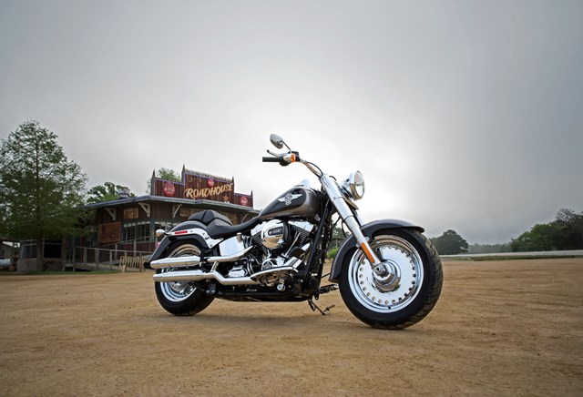  Harley Davidson Softail Fat Boy FLSTF Test Bilder Gebrauchte