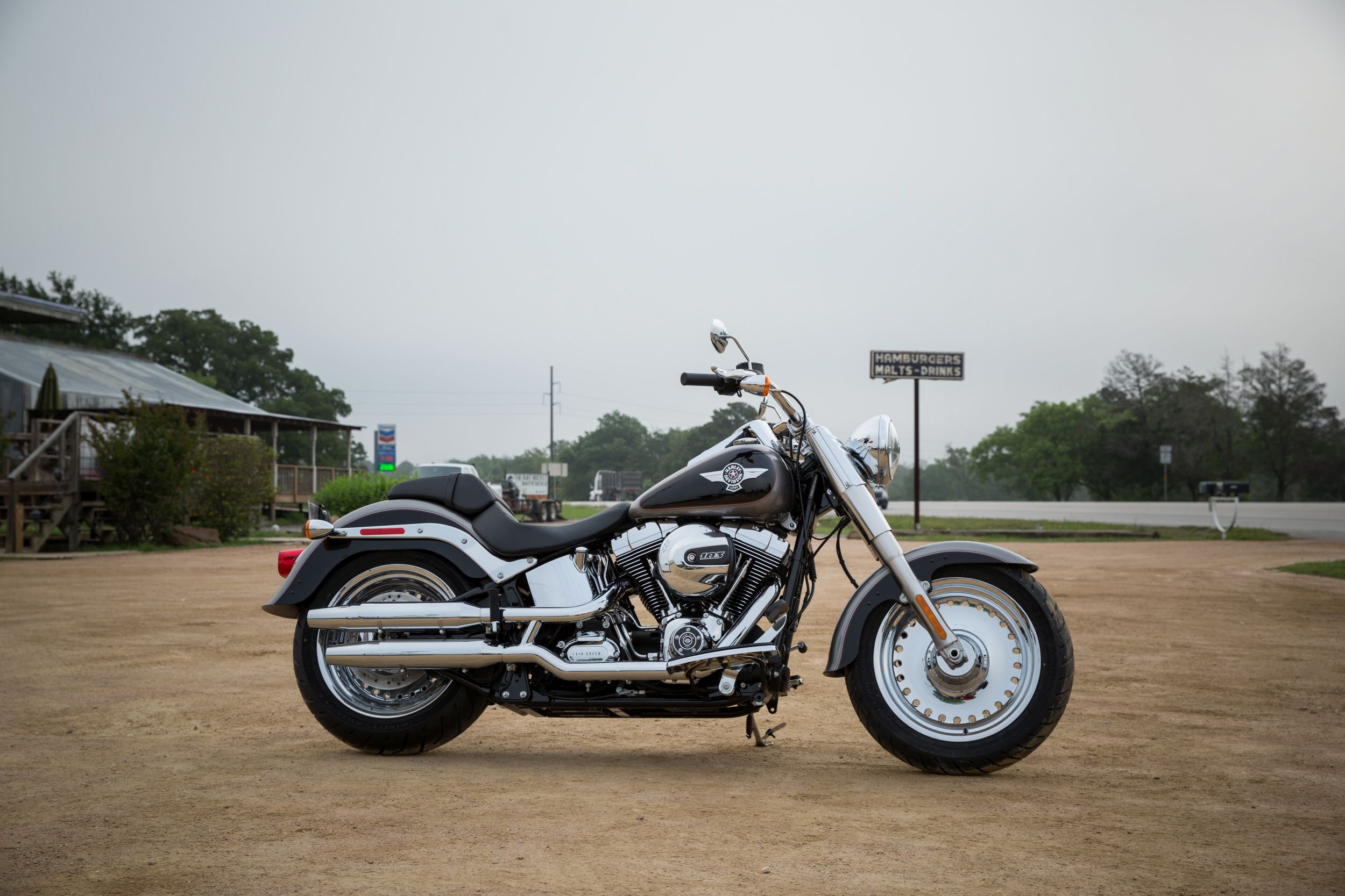  Harley  Davidson  Softail Fat  Boy  FLSTF Test Gebrauchte 