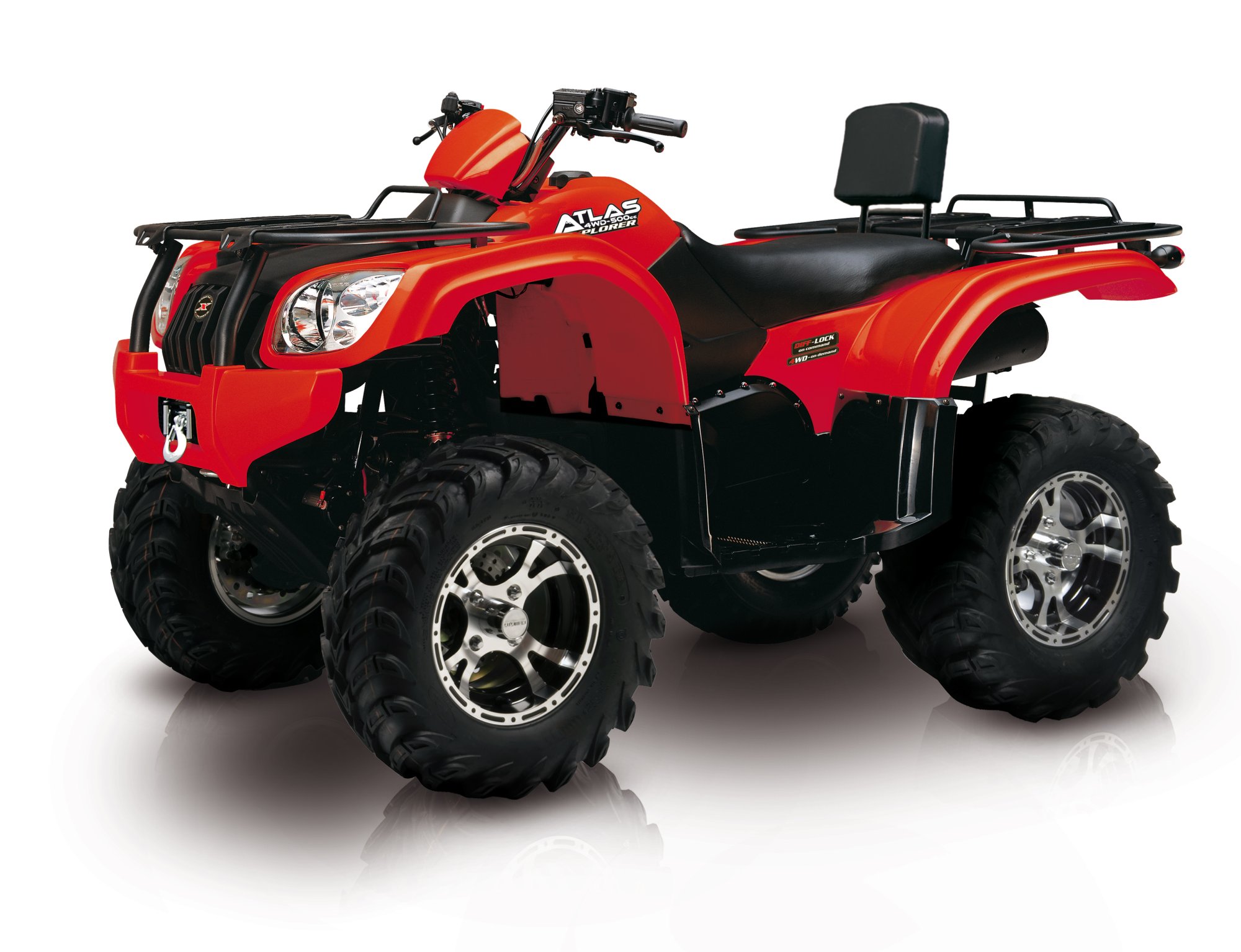 CFMoto 500A 4x4 All technical Data of the Model 500A