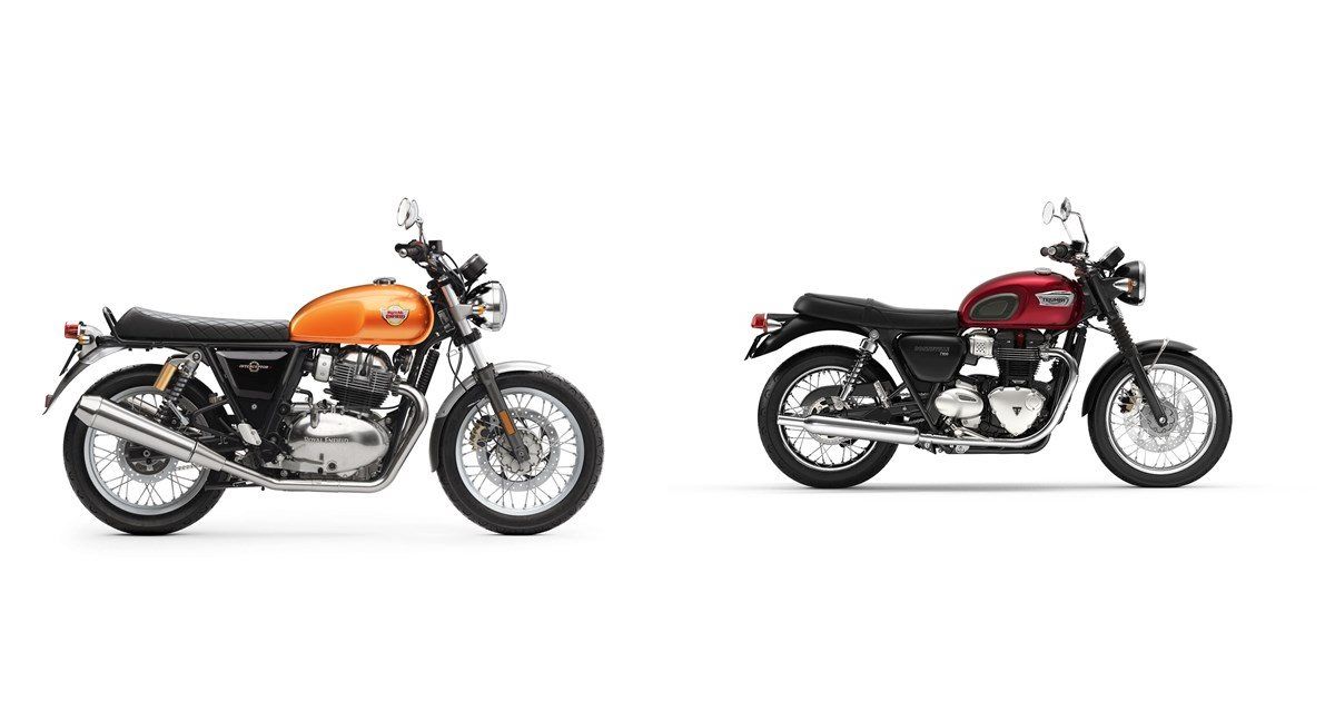 triumph bonneville vs royal enfield interceptor