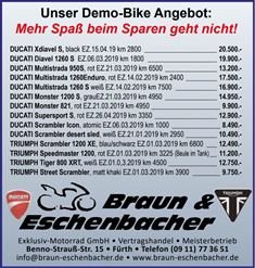 DEMO-Bike Angebot