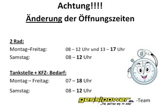 ACHTUNG WINTERÖFFNUNGSZEITEN ab 30.09.2019 ...