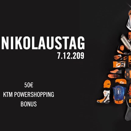 KTM Nikolaustag 7.12.2019 Einladung zum KTM Nikolaustag
am 7.12.2019 von 9_17 Uhr!
Wir freuen uns auf Dein Kommen......... Weiter >>