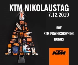 KTM Nikolaustag 2019
!!Bald ist es wieder soweit!!
Am Samstag 07. Dezember 2019 findet wieder der alljährliche KTM N... Weiter >>
