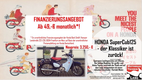 Supercub Ab 49 Im Monat