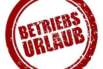 Betriebsurlaub