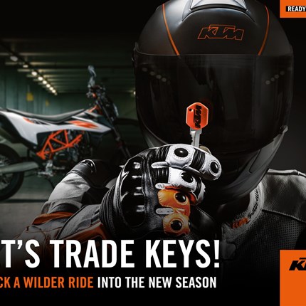 "Let´s trade key´s" bis zu 1500,-- € Eintauschprämie
LET'S TRADE KEYS
DAS FRÜHJAHR BRINGT FRISCHEN WIND IN DIE GARAGE! SICHERE DIR BIS ZU 1.500 EURO ... Weiter >>