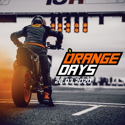 KTM ORANGE DAY 2020 - VERSCHOBEN!!!
Liebe Freunde,
liebe KTM-Fans und Motorsportfanatiker,
aufgrund der aktuellen COVID-19 Situation findet der KTM ORANGE DAY nic... Weiter >>