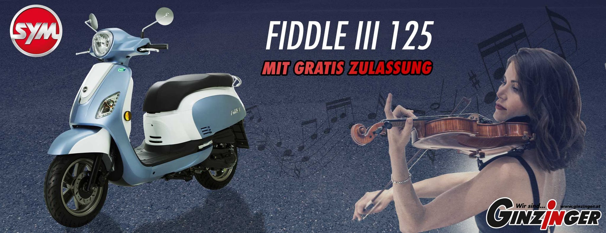 SYM Fiddle III 125
