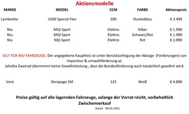 Großer Abverkauf