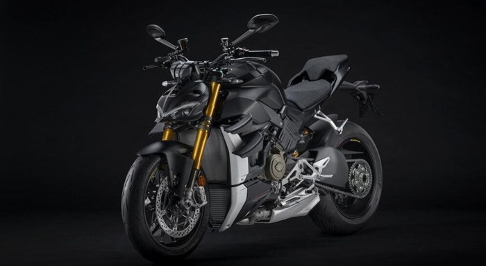 Die neue Ducati Streetfighter V4 S in "Dark Stealth", 2021