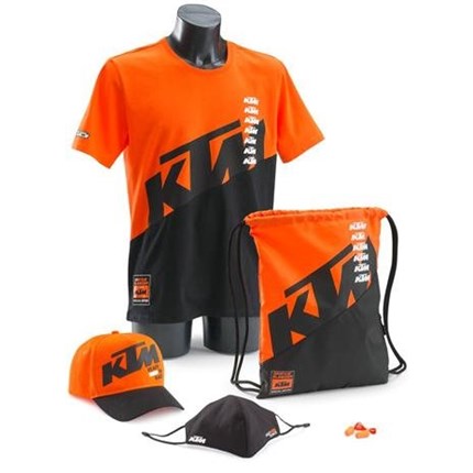 DAS ULTIMATIVE MotoGP™ ERLEBNIS MIT KTM
DAS ULTIMATIVE MotoGP™ ERLEBNIS MIT KTM enthält folgende exklusive Inhalte:
Veranstaltungsticket (Freitag bis Sonntag)
Sitzp... Weiter >>