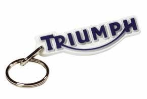 TRIUMPH M9471005 RUBBER KEY FOB 05 LOGO TRIUMPH M9471005 RUBBER KEY FOB 05 LOGO