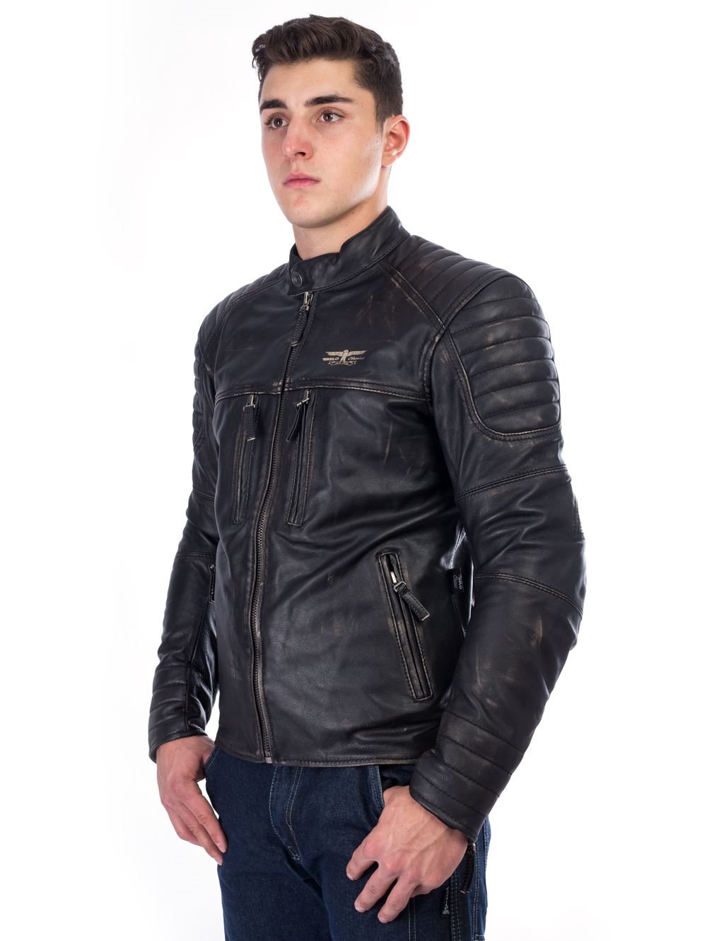 RUSTY PISTONS LIVONIA Damenlederjacke schwarz XL um 279,00 RUSTY PISTONS LIVONIA Damenlederjacke schwarz XL um 279,00
