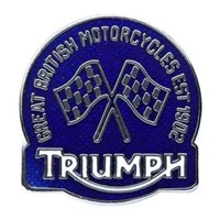 GENUINE TRIUMPH OEM EST 1902 PIN BADGE GENUINE TRIUMPH OEM EST 1902 PIN BADGE