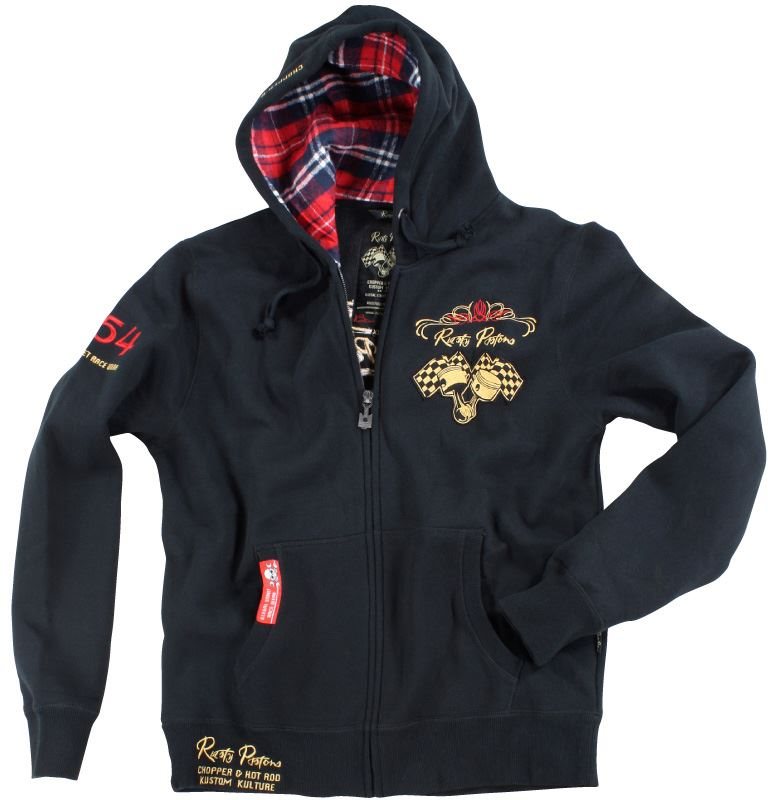 RUSTY PISTONS LIVONIA Damenlederjacke schwarz XL um 279,00 RUSTY PISTONS LIVONIA Damenlederjacke schwarz XL um 279,00