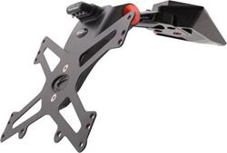 EVOTECH Kennzeichenhalter öster. ESTR-0706 Triumph Street Triple 675R/Daytona 675R Premium Version ab 2013 schwarz
