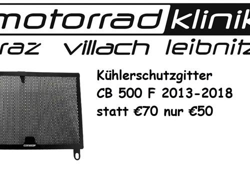 Kühlerschutzgitter CB 500 F 2013-2018 statt €70 nur €50 Kühlerschutzgitter CB 500 F 2013-2018 statt €70 nur €50