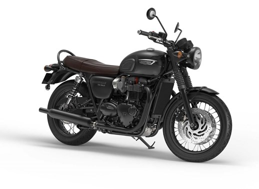 Verleihmotorrad Triumph Bonneville T120 Black vom Händler 