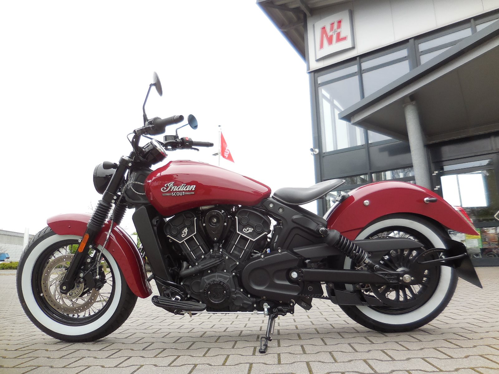 Umgebautes Motorrad Indian Scout Sixty von Natuschke ...