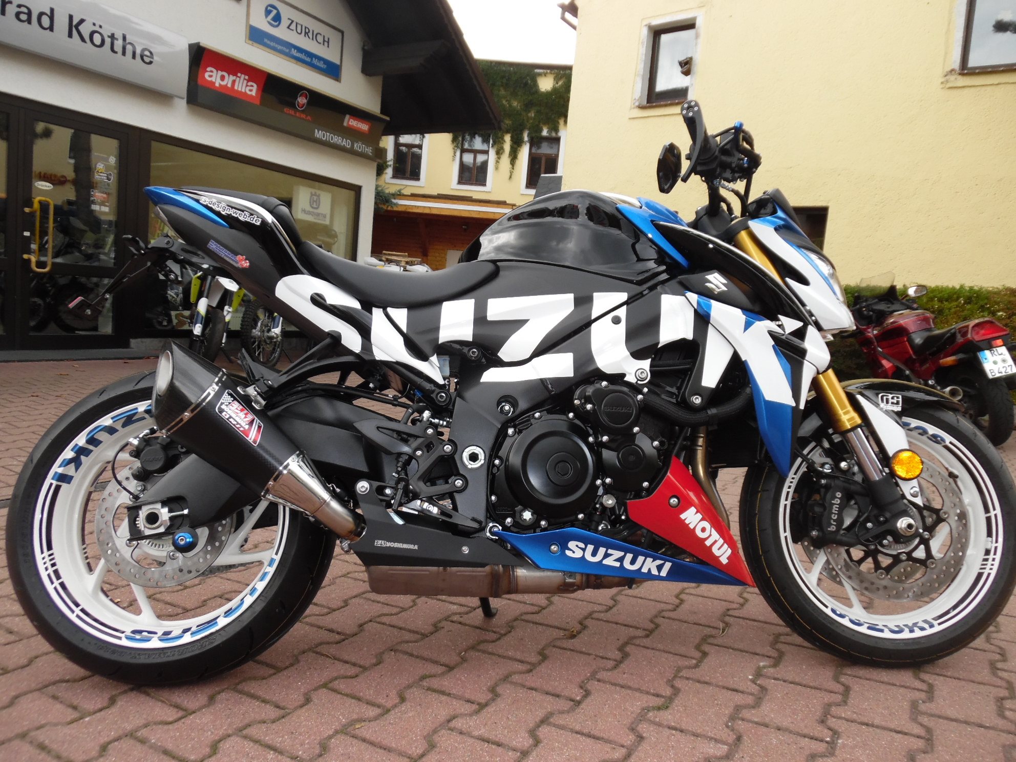 Umgebautes Motorrad Suzuki GSX-S1000 von Motorrad Köthe 