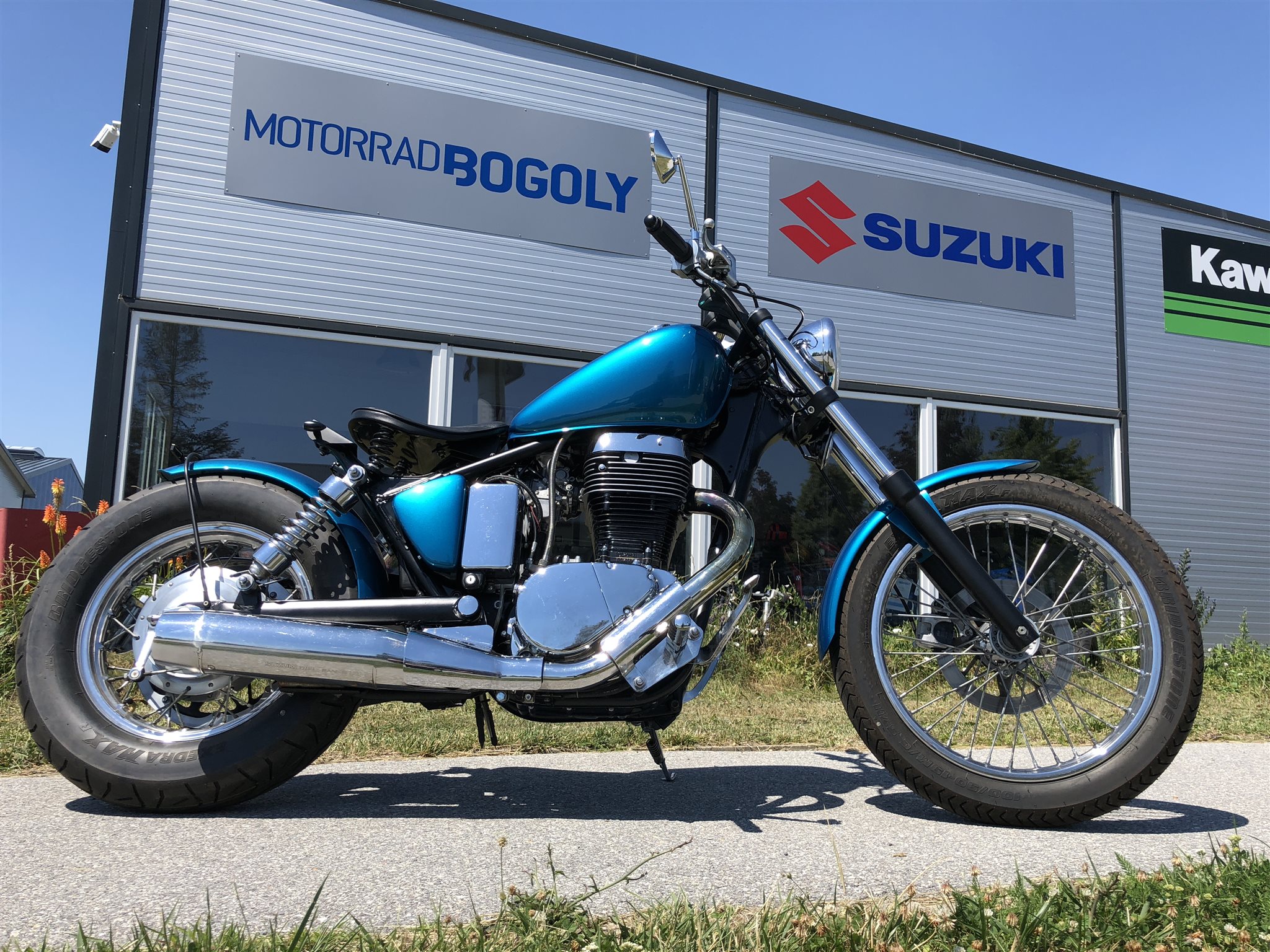 Details zum CustomBike Suzuki Savage LS 650 des Händlers