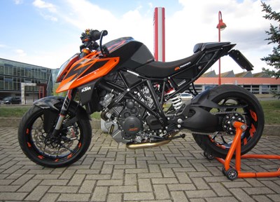 KTM 1290 Super Duke R Stark umgebaut