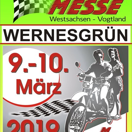 7. Motorradmesse Wernesgrün Motorradmesse zum siebten Mal ! Westsachsen-Vogtland in Wernesgrün ! Die Saison steht vor der Tür und wenn das Wetter nicht ganz verrückt spielt, e...